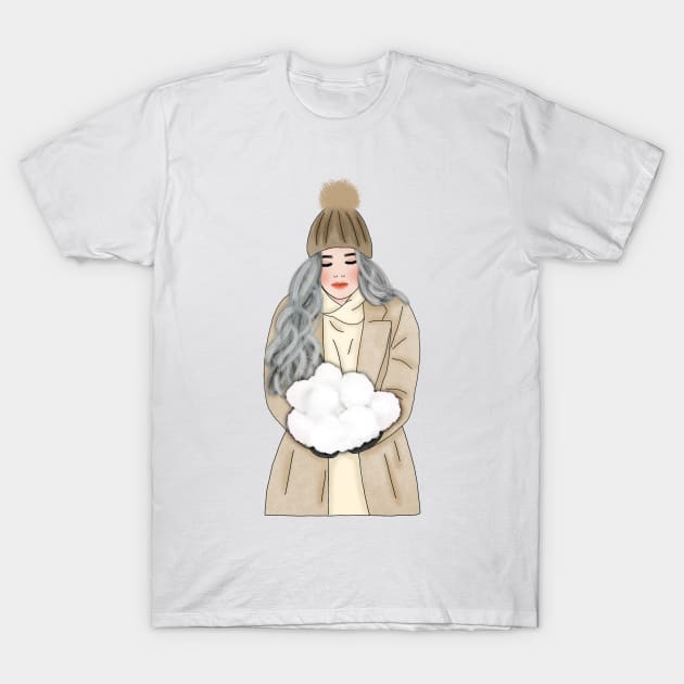 Winter time T-Shirt by piscoletters